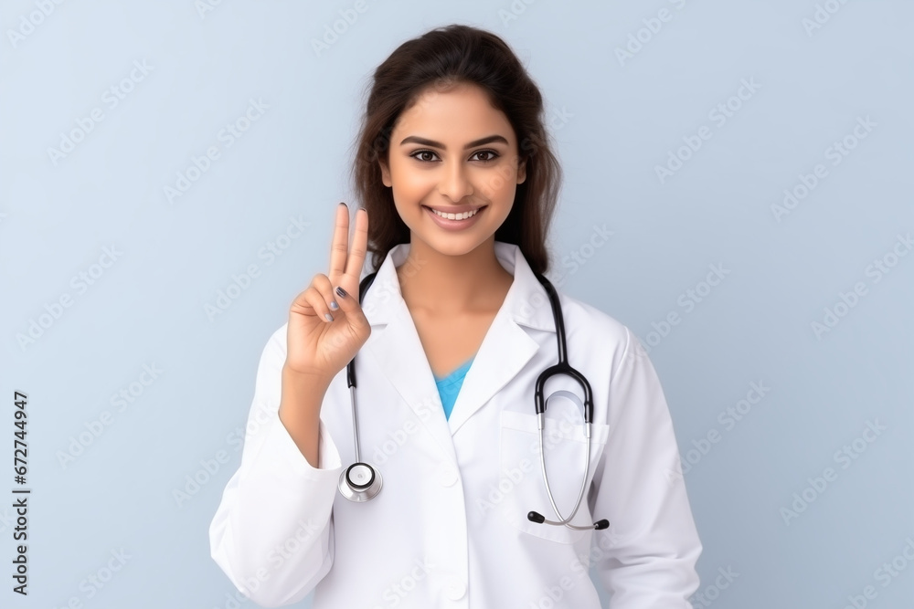 close up doctor in blue tone, AI generate close up doctor in blue tone, AI generate