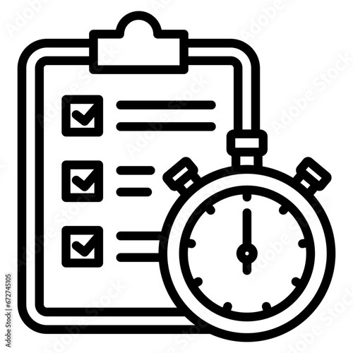 Timely Reporting Icon