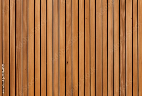 Wood cladding texture background.Brown wood planks.  photo