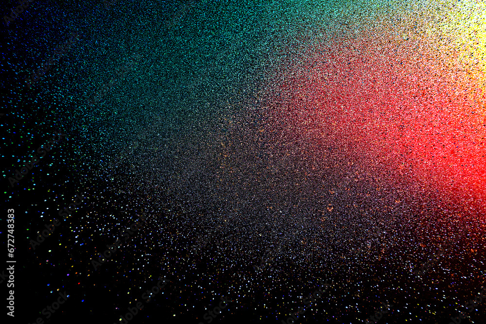 Black dark orange red blue shiny glitter abstract background with space. Twinkling glow stars effect. Like outer space, night sky, universe. Rusty, rough surface, grain. Black dark orange red blue shiny glitter abstract background with space. Twinkling glow stars effect. Like outer space, night sky, universe. Rusty, rough surface, grain.