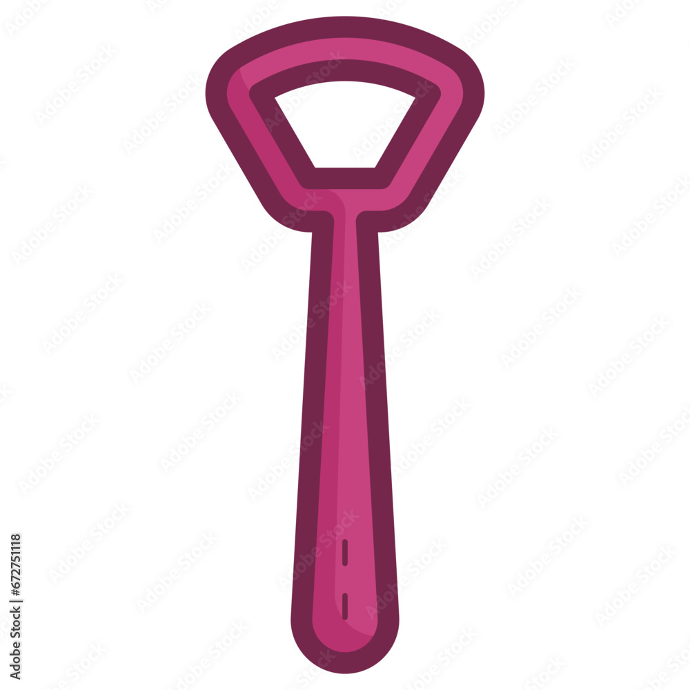 tongue cleaner icon tongue cleaner icon