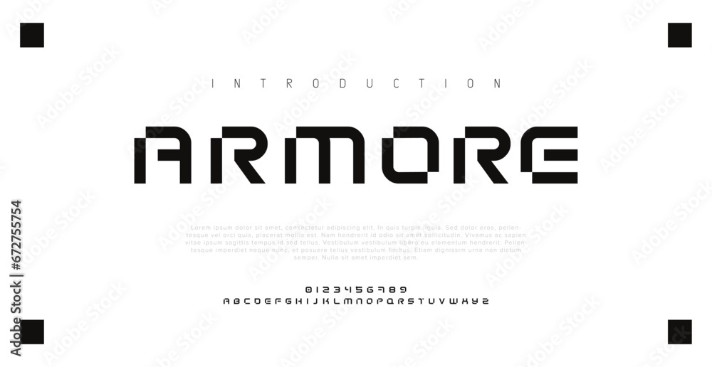 Fototapeta premium Modern Stylish small alphabet letter logo design.