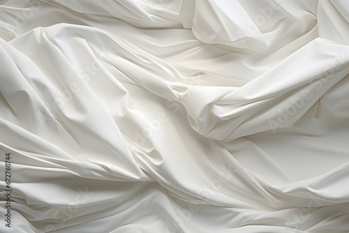 a background of white curved creased fabric, in the style of multi-layered geometry, piles/stacks, light-filled, slide film, minimalist ceramics, photo taken with nikon d750, use of paper 