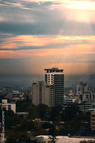 Tower at dawn