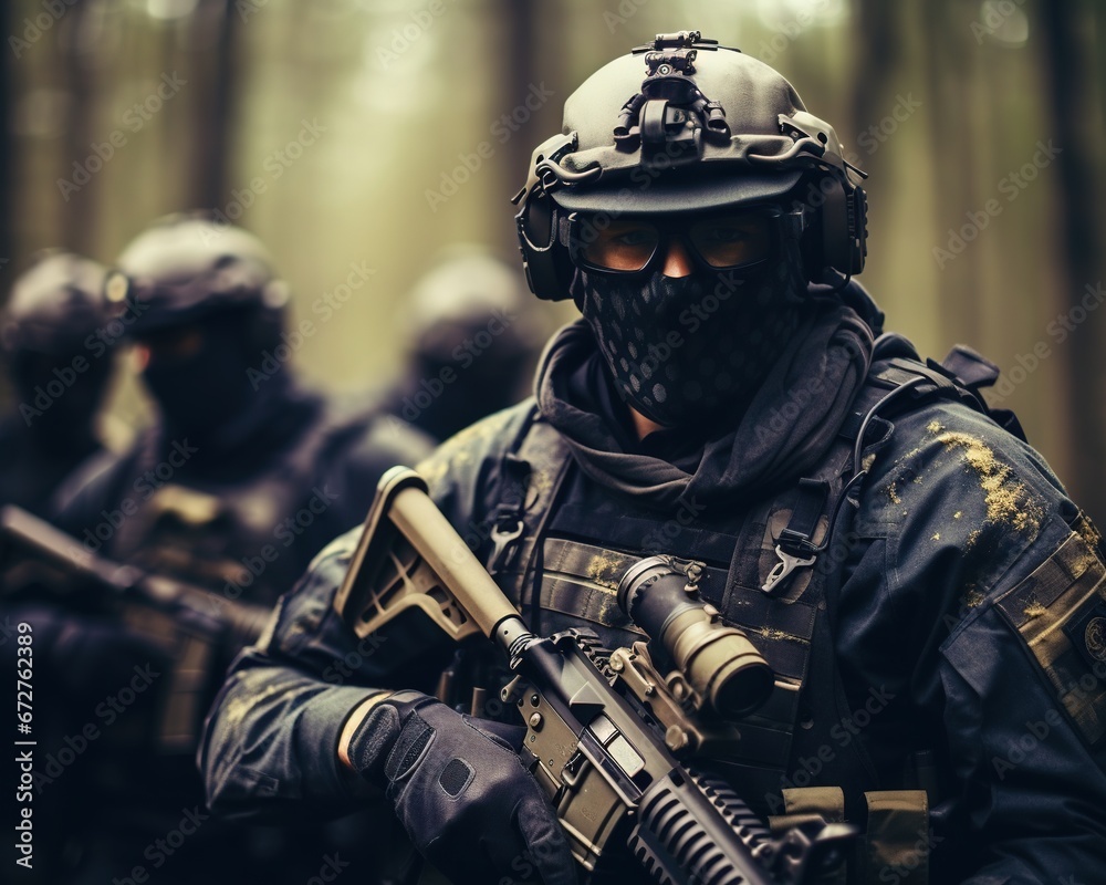 Special forces soldier ready for war. Special forces soldier ready for war.
