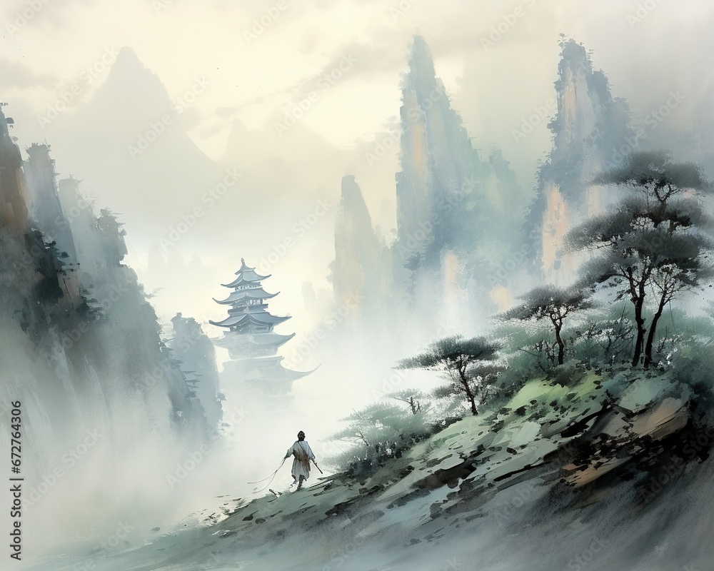 Asian landscape discount
