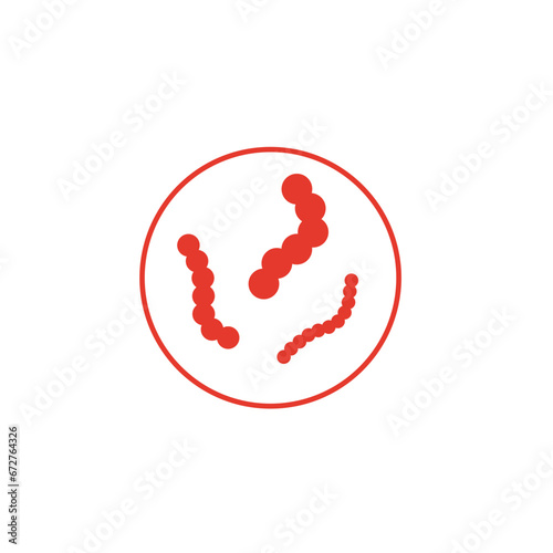 Streptococcus pyogenes illustration