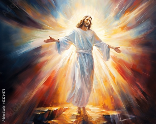 Jesus Christ Christian God has divine mercy.