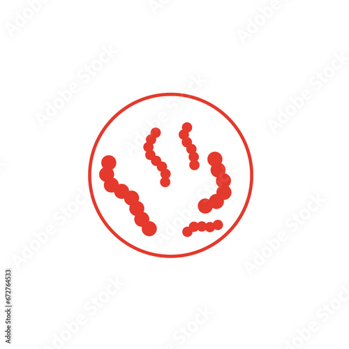 Streptococcus pyogenes illustration