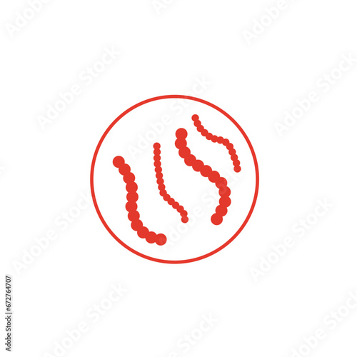 Streptococcus pyogenes illustration