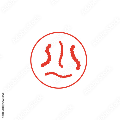 Streptococcus pyogenes illustration