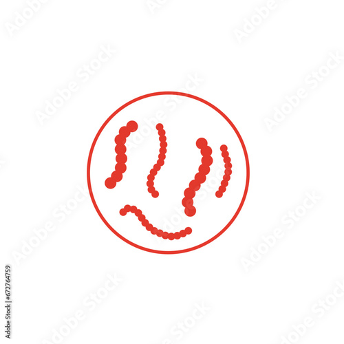 Streptococcus pyogenes illustration