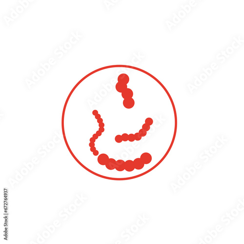 Streptococcus pyogenes illustration