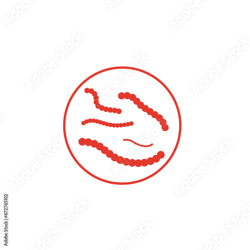 Streptococcus pyogenes illustration