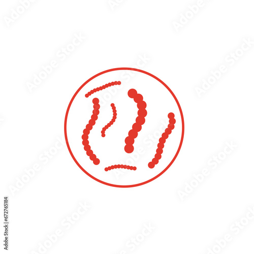 Streptococcus pyogenes illustration