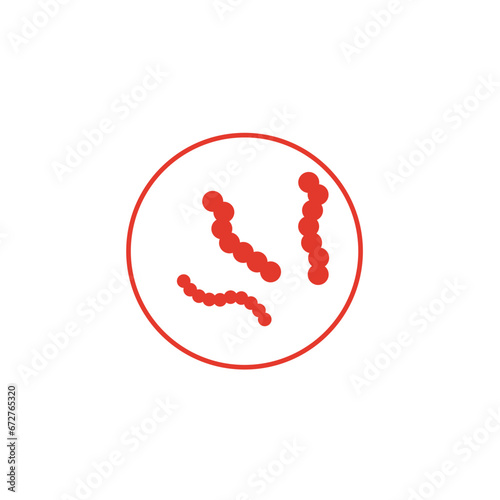 Streptococcus pyogenes illustration