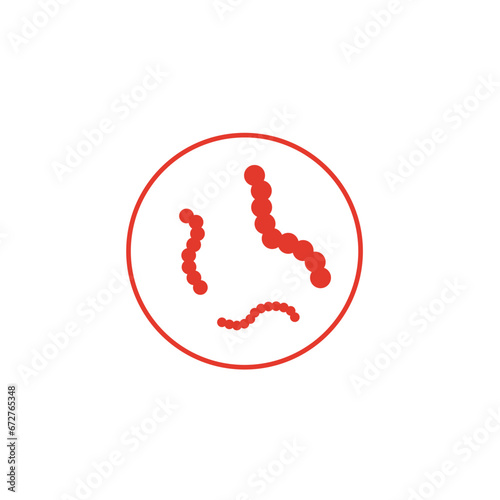 Streptococcus pyogenes illustration