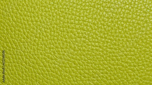 Green leather fine, luxury structure for elegant background. Detailed textured of lavish green, lime green,  leather.