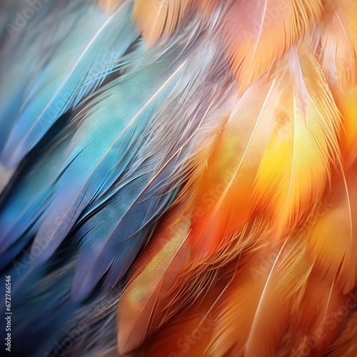 Sandhill crane feather background photo