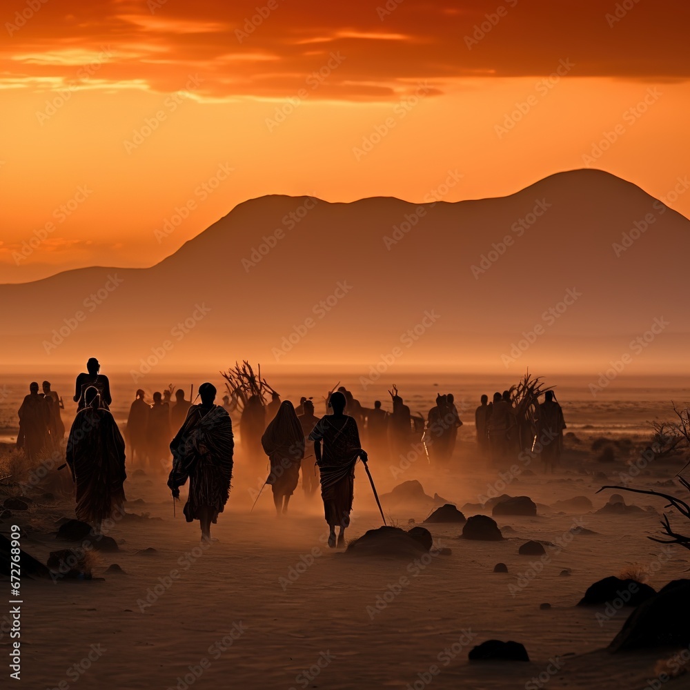 Fototapeta premium Turkana desert (Kenya)