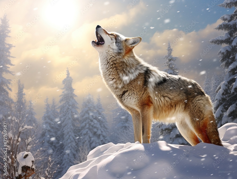 Obraz premium Coyote