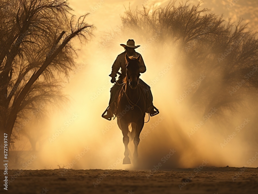 Cowboy in the Dust