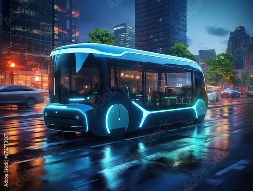Autonomous self driving smart bus
