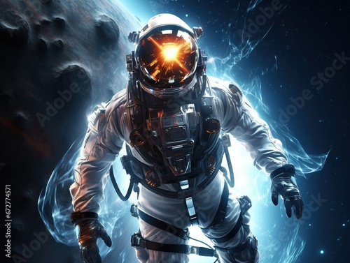 Astronaut hero - lost space