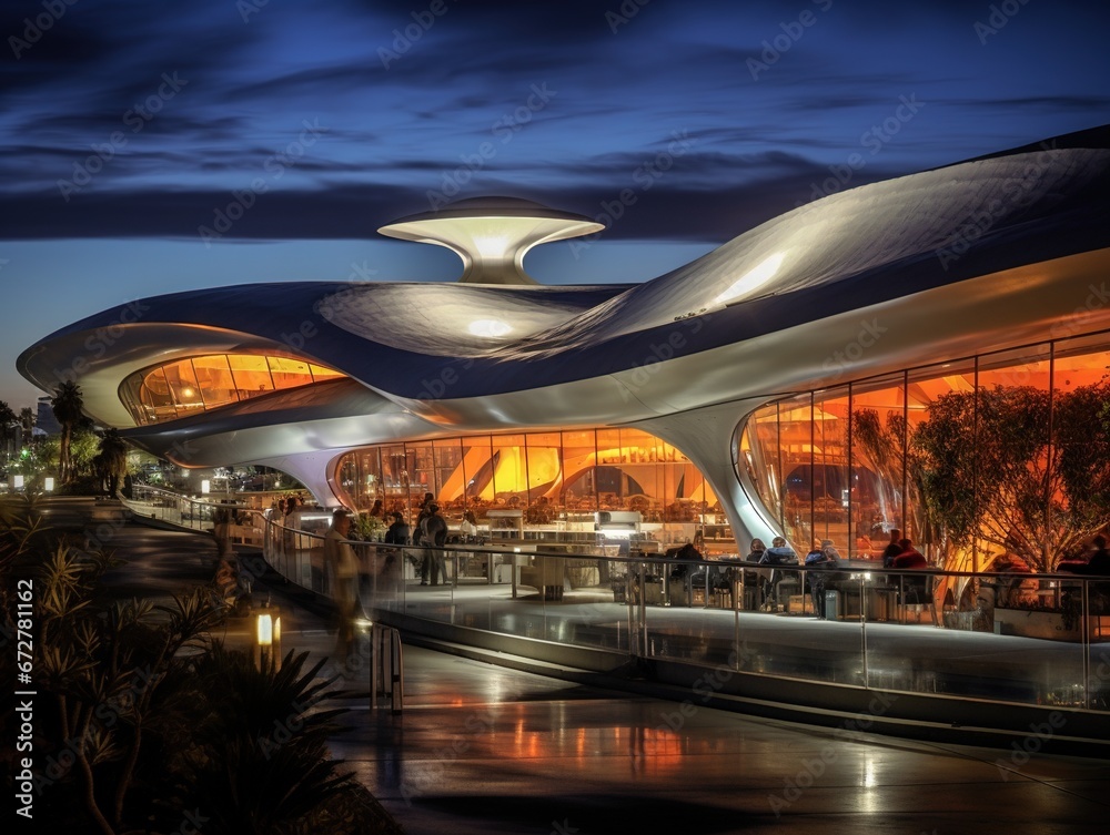 HDR Space Ship Architecture