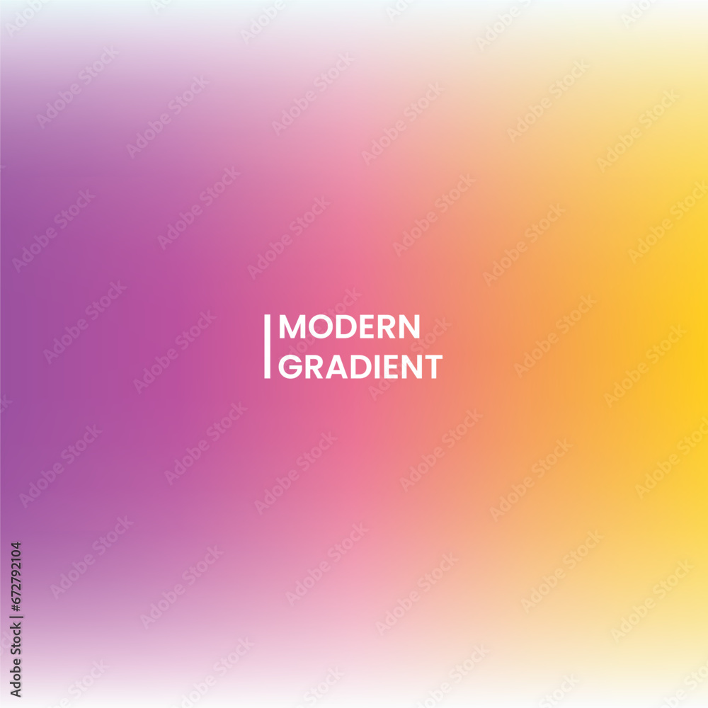Creative modern multi color gradient background