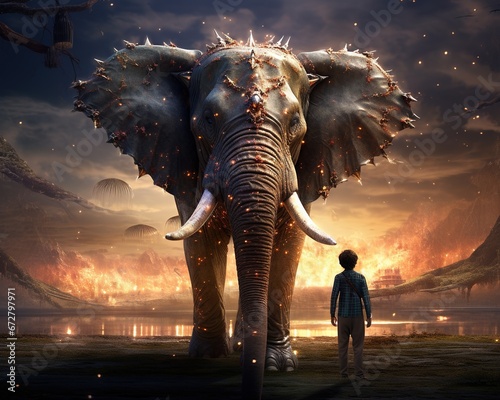 Elephant Crisis negotiator defusing tense situations
