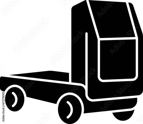 driverless lorries  icon