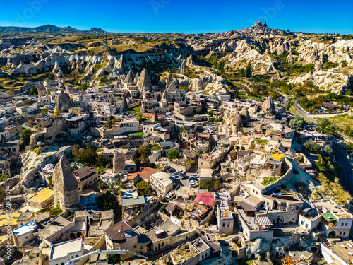 Goreme in Nevsehir Province in Cappadocia, Turkey photo