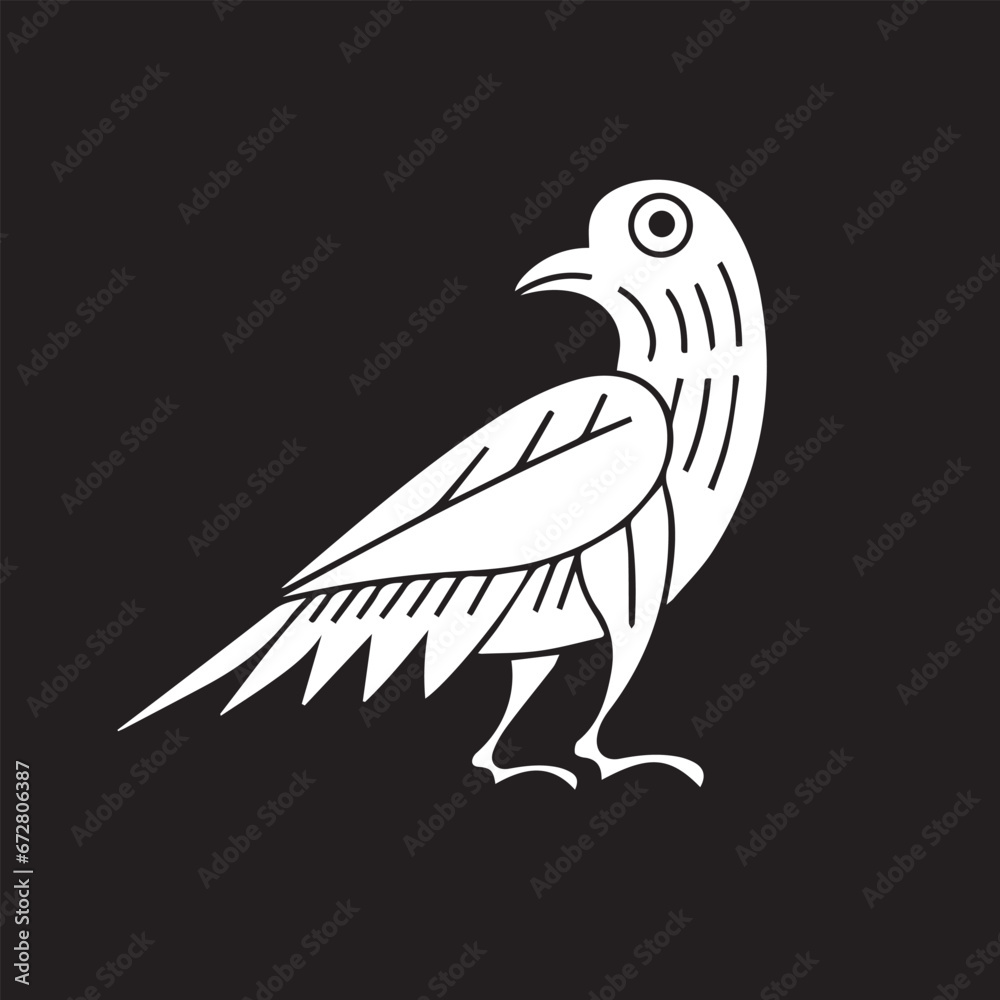 Naklejka premium bird