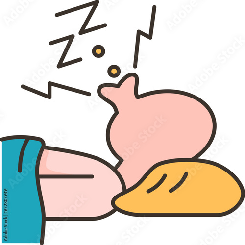 snoring  icon
