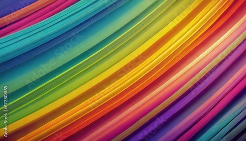 Abstract Colorful Cables Background Art Illustration