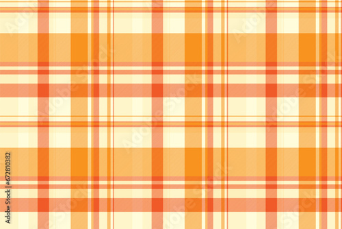 Seamless vector check of textile plaid texture with a tartan background pattern fabric.