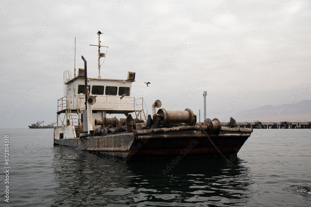 boats in the harbor