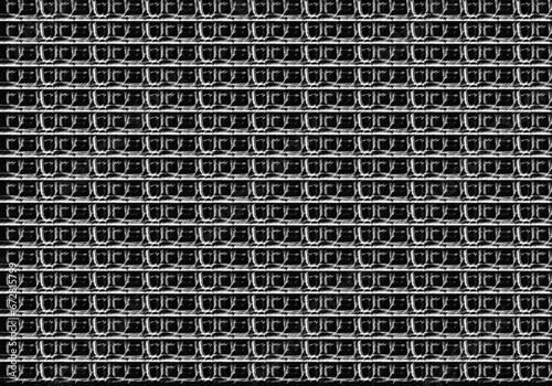 metal grid background