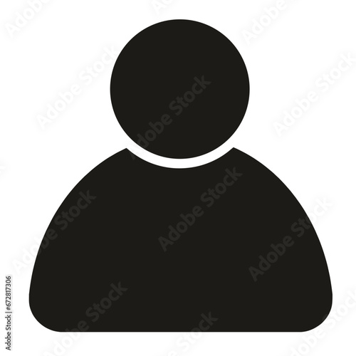 pictogram user human being person member