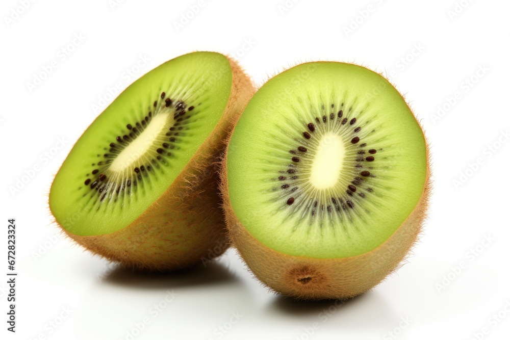kiwi isolated on white background kiwi isolated on white background