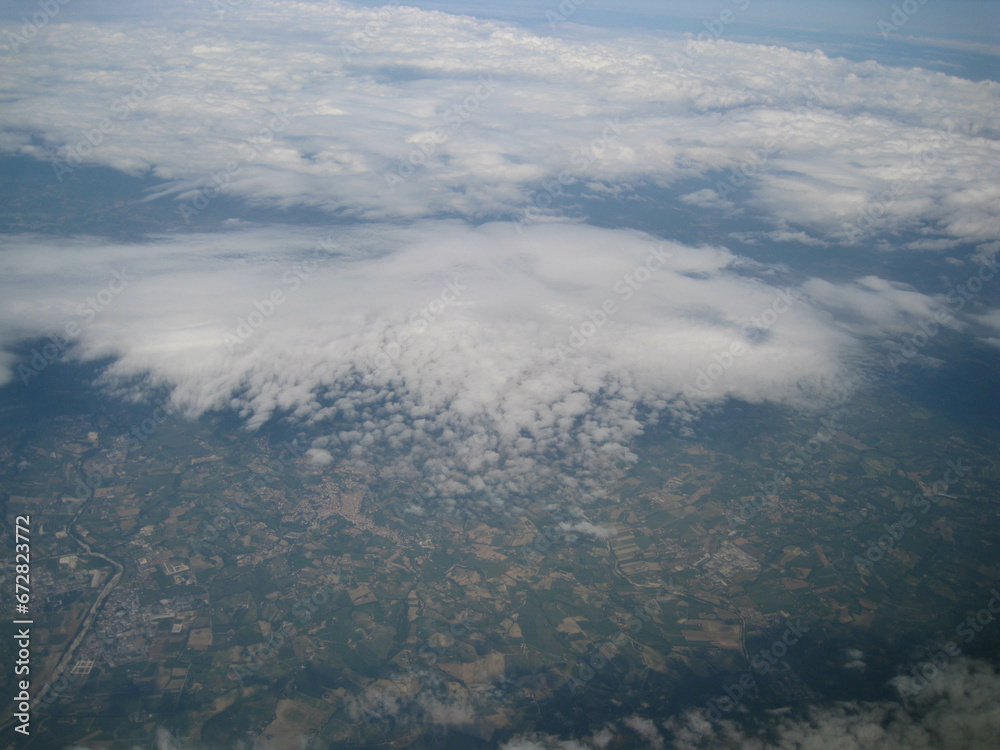 Fototapeta premium Landscape from the air