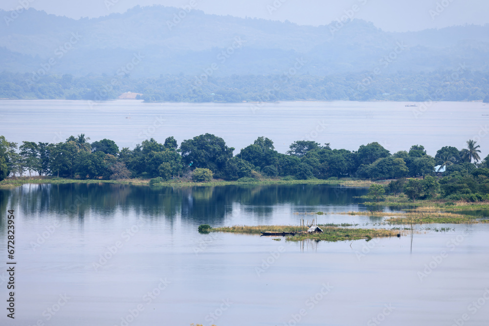 Beauty of Kaptai Lake.this photo was taken from Rangamati, Chittagong, Bangladesh.