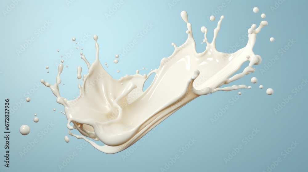 Splash of milk with clipping path. 3D illustration, milk, liquid, drink, splashing, motion, dairy, beverage, cream, white, fresh, food, freshness, drop, Gen AI Splash of milk with clipping path. 3D illustration, milk, liquid, drink, splashing, motion, dairy, beverage, cream, white, fresh, food, freshness, drop, Gen AI