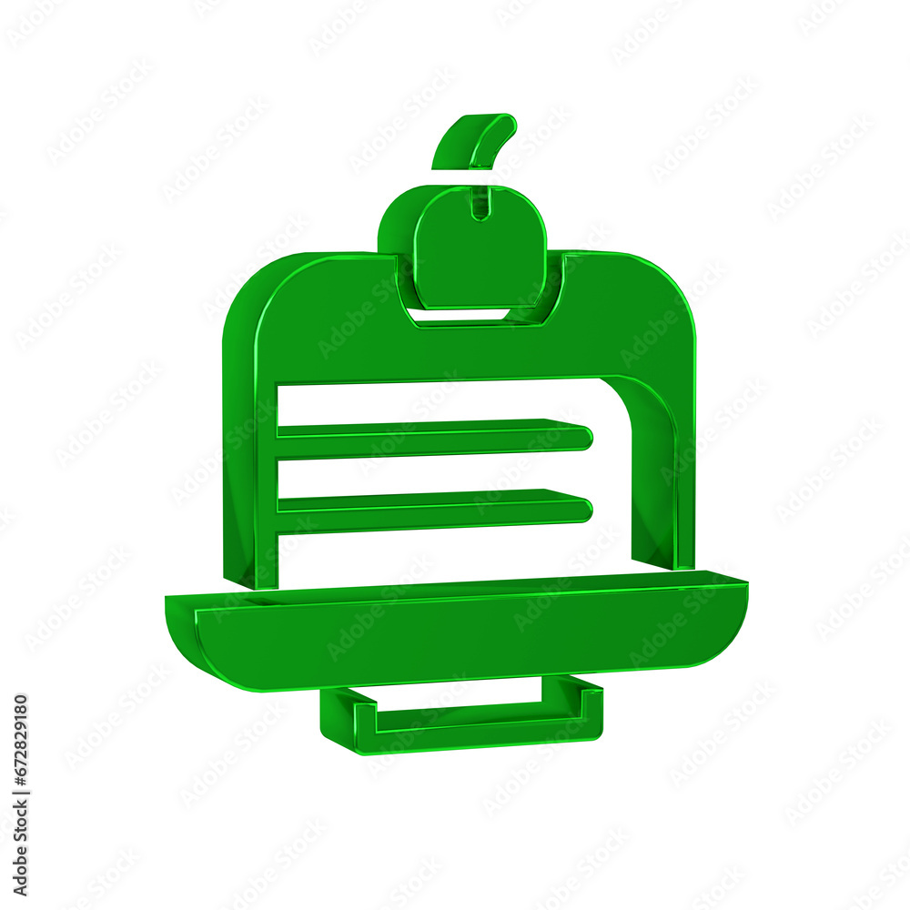 Green Piece of cake icon isolated on transparent background. Happy Birthday. Green Piece of cake icon isolated on transparent background. Happy Birthday.