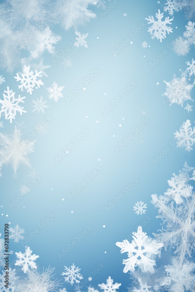 Merry Christmas Snowflake Card Design Merry Christmas Snowflake Card Design