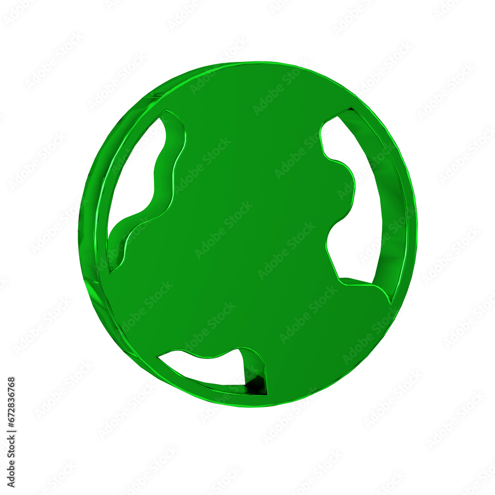 Green Earth globe icon isolated on transparent background. World or Earth sign. Global internet symbol. Geometric shapes. Green Earth globe icon isolated on transparent background. World or Earth sign. Global internet symbol. Geometric shapes.