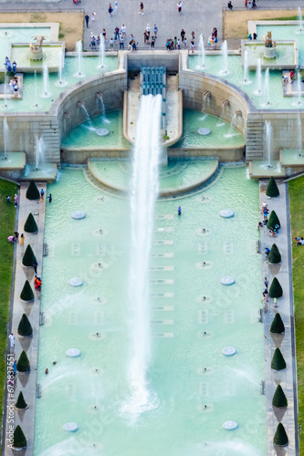 Paris city is the capital of France for holidays all year round... Paris, France, 07-27-2019