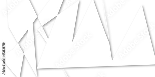 Abstract paper cut style design