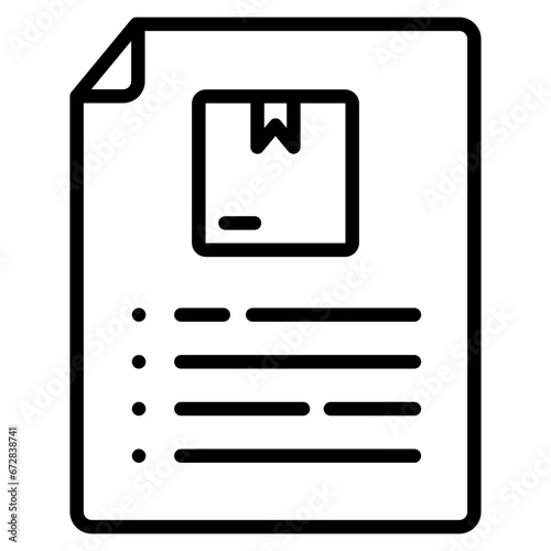 Product Specifications Icon